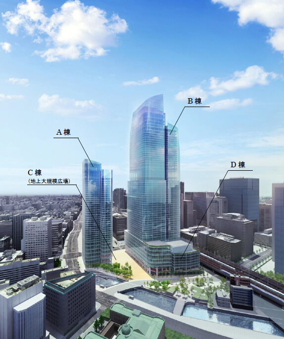 東京に高さ390m「日本一」のビル着工開始！